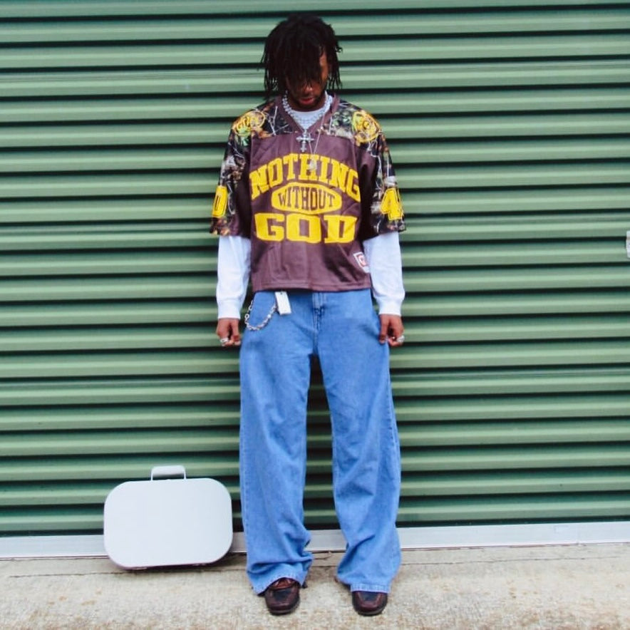 Nothing without God (Cropped Jersey)