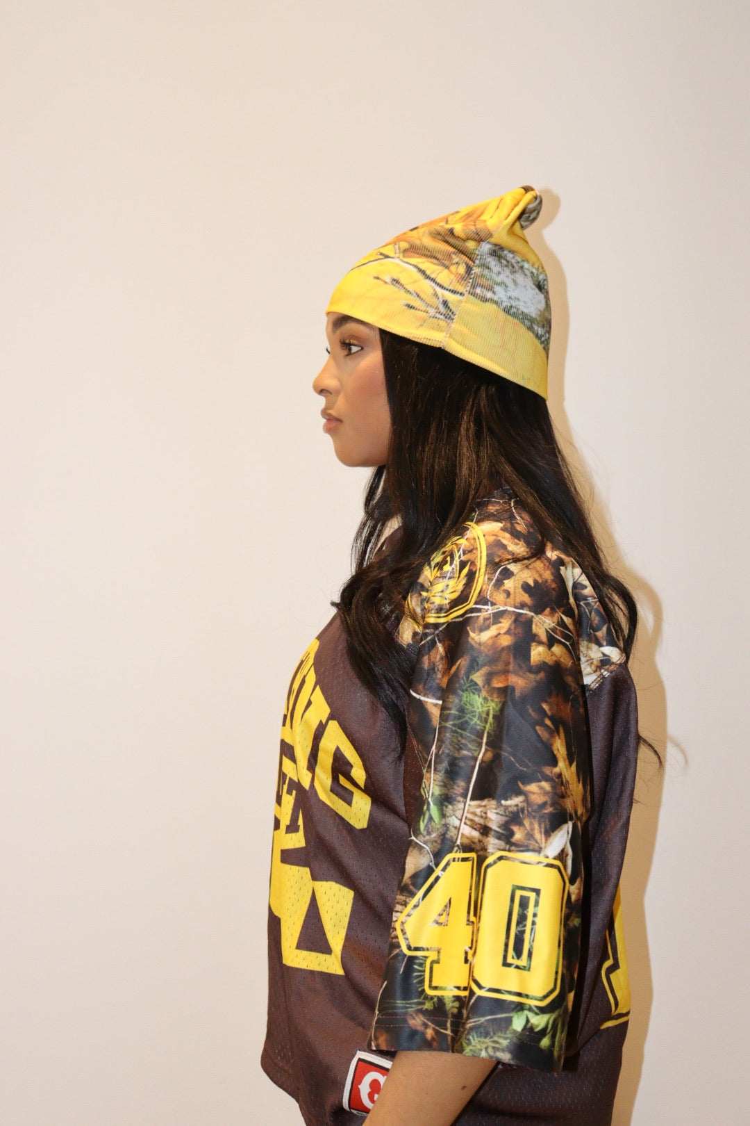 Nothing without God Camo Jersey Oversized