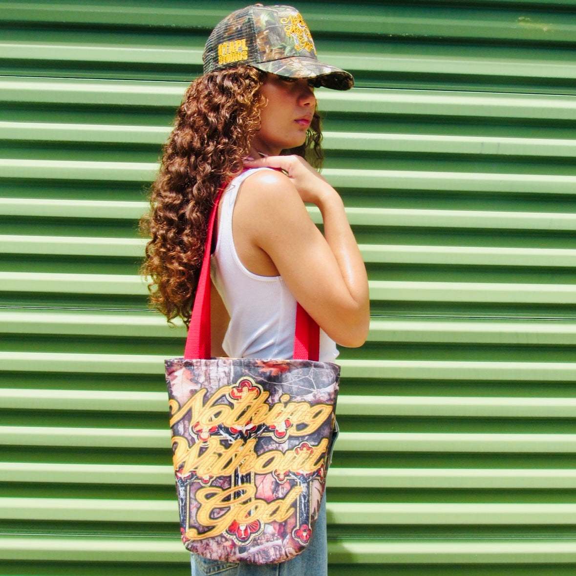 Nothing without God Tote