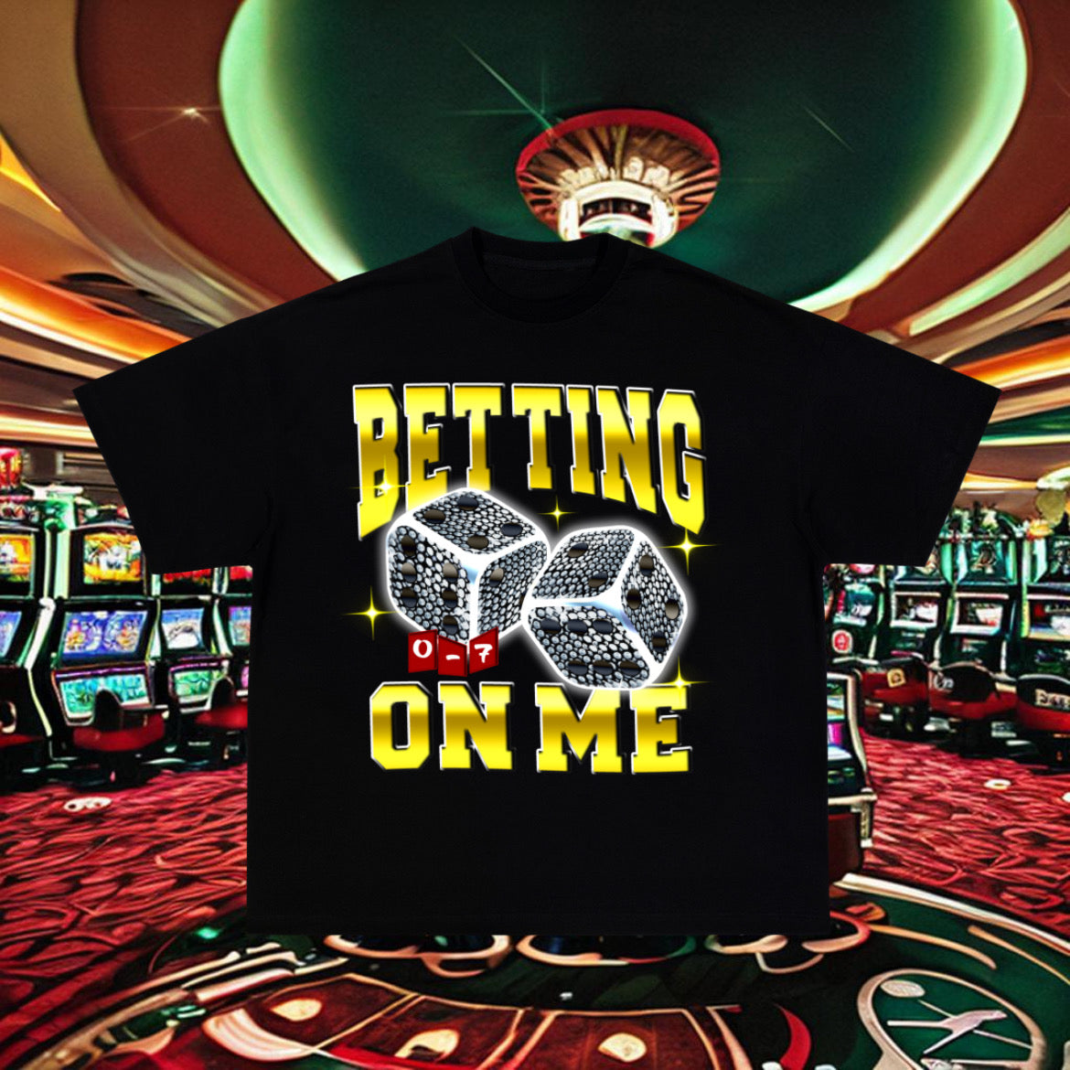 BETTING ON ME TEE BRONZE