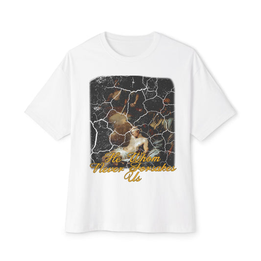 NEVER FORSAKEN OVERSIZED TEE