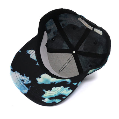Cloud Printed "Humble but Goated" Adjustable Fitted Cap