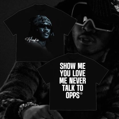 Vintage Rapper Tee Future We Don't Trust You Overload Tee - Oversized Boxy Fit for Men - Menswear, Top