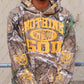 Boxy Fit CAMO Nothing Without God Hoodie