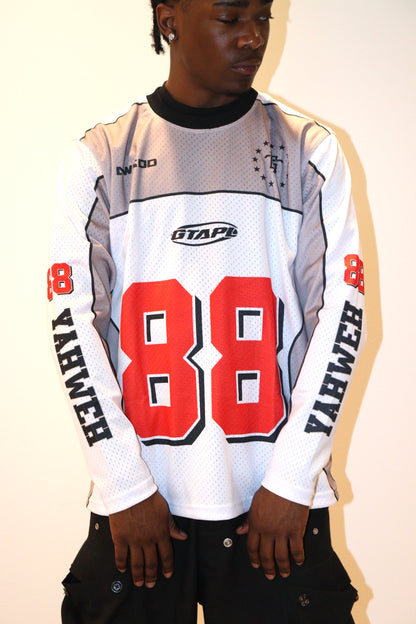 WHITE YAHWEH JERSEY