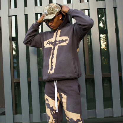 Yeshua Ash Fade Two-Piece Set