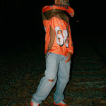 YAHWEH ORANGE PREMIUM MESH JERSEY