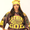 Nothing without God (Cropped Jersey)