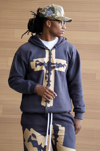 Yeshua Ash Fade Two-Piece Set