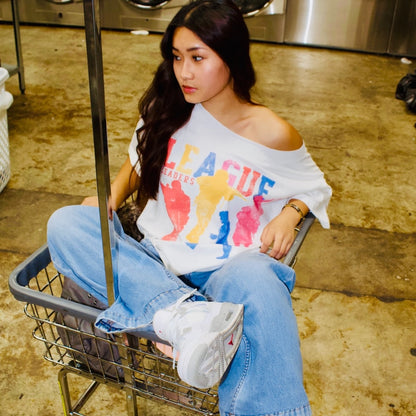 League Leader Unisex Oversized Streetwear Tee - Comfortable, Fit
