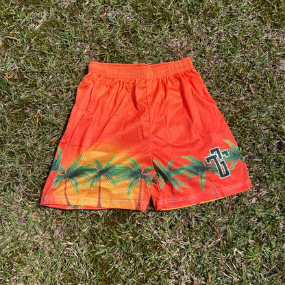 Miami Vice Orange Shorts