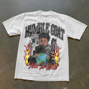 HUMBLE GOAT SOCIETY RULES THE WORLD TEE