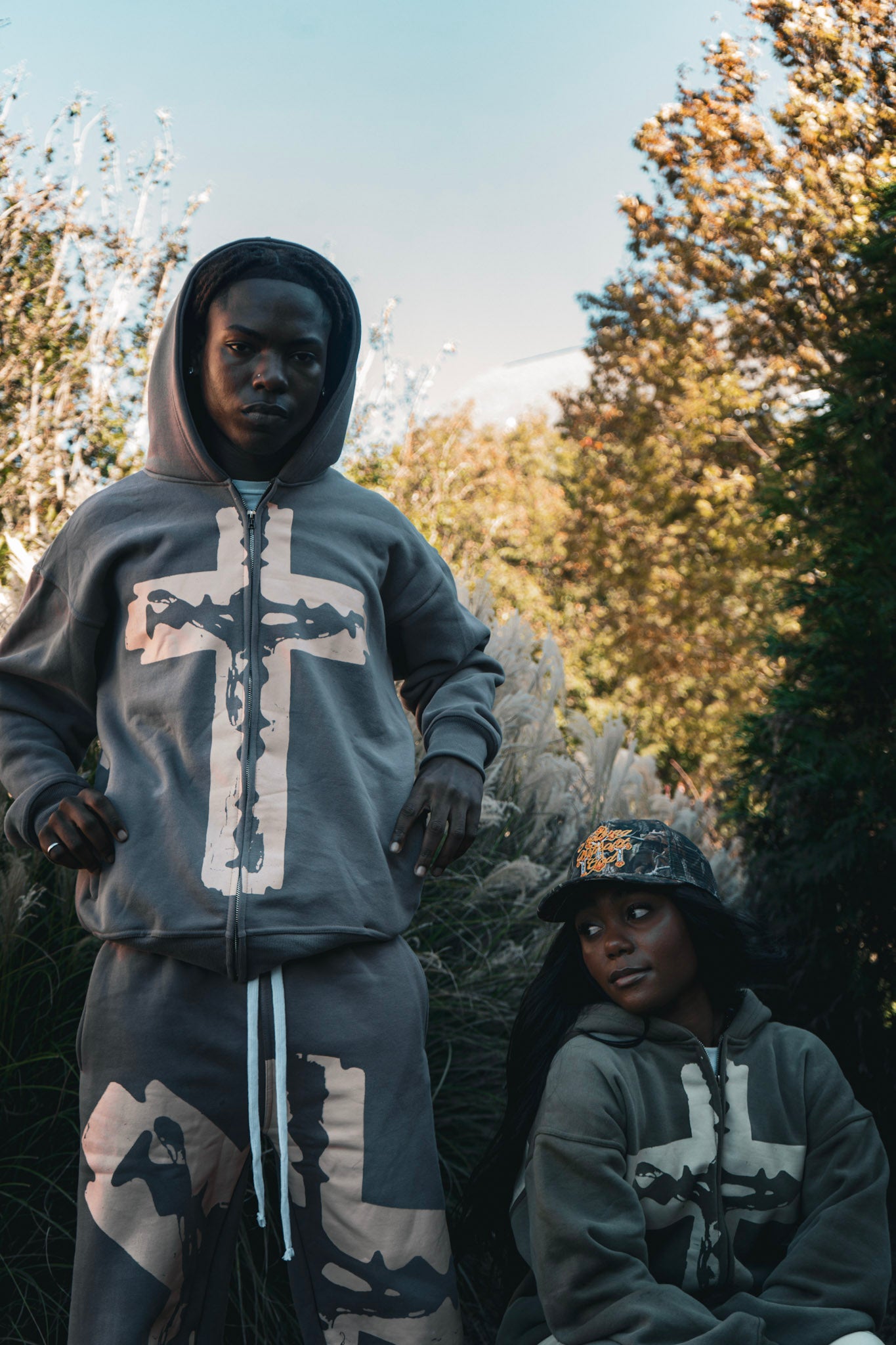 Yeshua Dune Tone Joggers Set