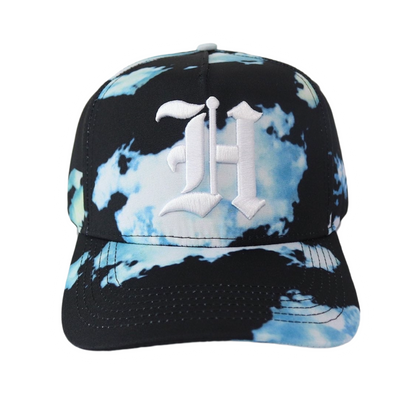 Cloud Printed "Humble but Goated" Adjustable Fitted Cap