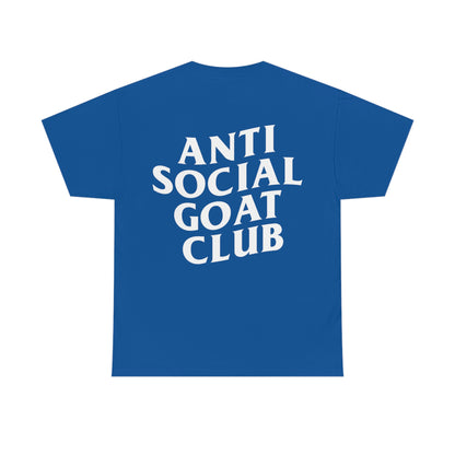 AntiSocial Goat Club Cotton Tee