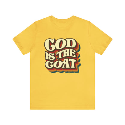GOD IS THE GOAT TEE