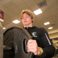 Black Fitness Zip Up Hoodie with Built-in Pocket and Shoulder Zipper